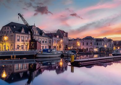 Die Skyline der Stadt Oldenburg.